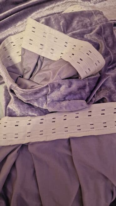 fosforlu ulduzlar: Yenidir, bənövşəyi dekorativ pərdədi, iki tərəfi hazır tikili, al — 1