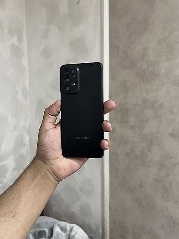 Samsung Galaxy A33 5G, 128 GB, rəng - Qara, Barmaq izi, Face ID — 4