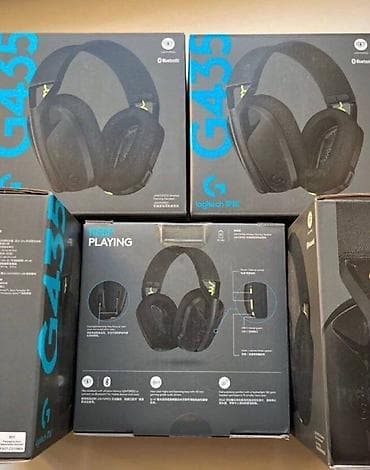 komputerlər diz ustu: 🎧Logitech G435 Simsiz Qulaqlıq 🔥Təzədir, açılmayıb Adapter versiyası — 5