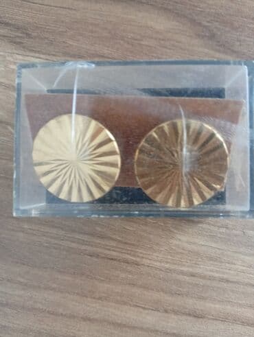 Məhsul: Vintage qol düymələri dəsti - 3 fərqli cüt qol düyməsi: 1)