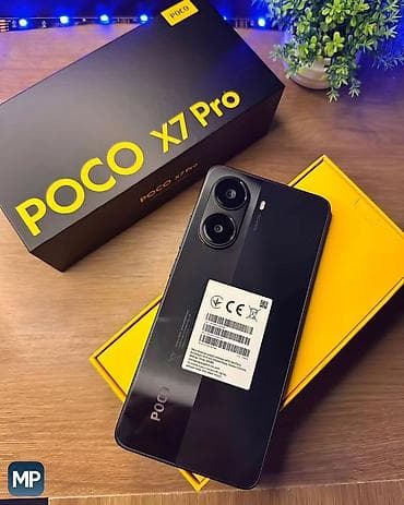 Poco X7 Pro, 256 GB, rəng - Qara, Barmaq izi