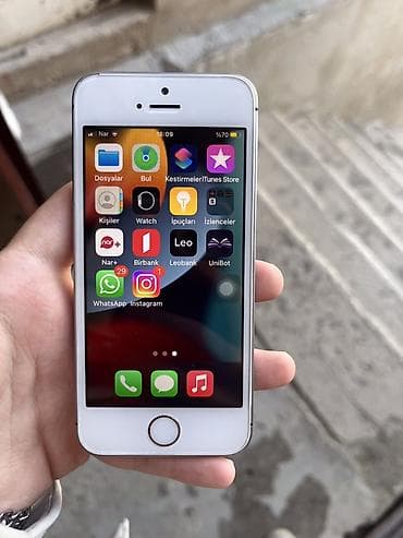 ayfon es 5: IPhone SE, 16 GB, Ağ, Barmaq izi — 4