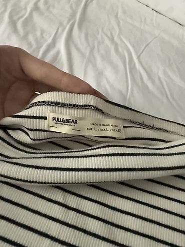 Donlar: Pull&Bear qadın bluzası - Model: Uzunqollu, çiyinləri — 3