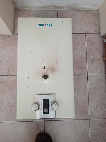 arko krant: NURGAZ qazla işləyən axar su qızdırıcısı (qaz kolonkası) - Brend — 1