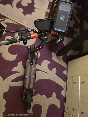 samokat scooter: Güclü elektrikli skuter – şəhərdə və off-road üçün - İkiqat ön — 5