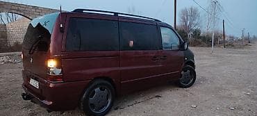 07 sekilleri peredok: Mercedes-Benz Vito mikroavtobus - Kuzov: tünd qırmızı/bordo rəng — 9