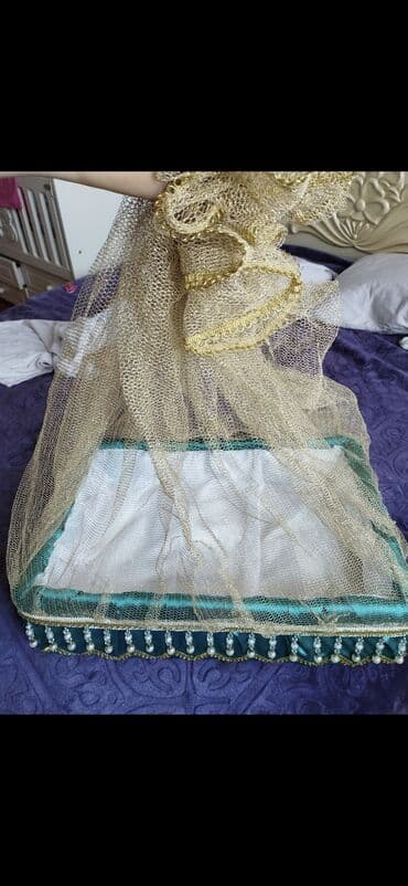 novruz bayrami ucun oyunlar: Dekorativ gəlin xonçası/nişan səbəti - Forma: düzbucaqlı - Material — 2