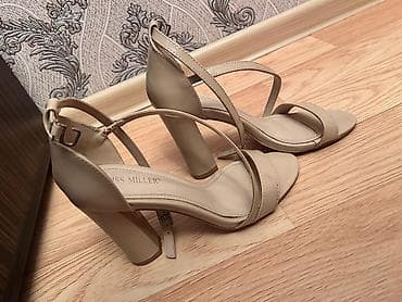 Bej rəngli qadın sandaleti – Miss Miller - Model: Açıq burunlu, iki — 2