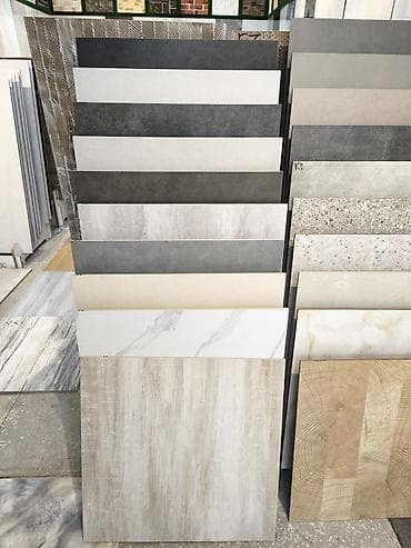 hamam ara kesmeleri: Keramik plitələr – geniş seçim - Rəng və teksturalar: antrasit — 1