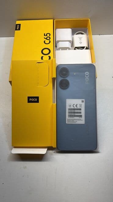 xiaomi poco f4 qiymeti: Poco C65, rəng - Göy, Barmaq izi — 4