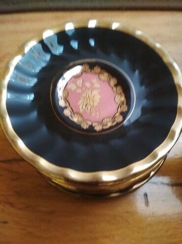 женьшень капсулы для набора веса: Чайный набор, цвет - Золотой — 5