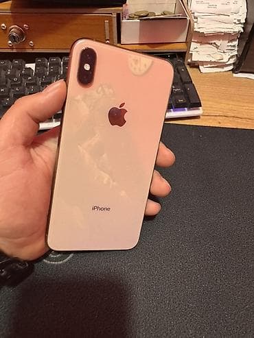 iphone 2ci əl: IPhone Xs Max, 256 GB, Qızılı, Simsiz şarj, Face ID — 2