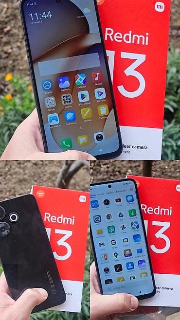 Redmi 13, 256 GB, rəng - Qara, İki sim kartlı