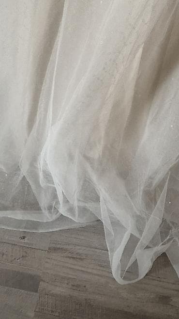 Свадебные платья и аксессуары: Teze Zərif gəlinlik dəsti - Siluet: A-line/prinsessa kəsim, yüngül və — 8