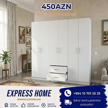 qapi taxda: Yeni, 5 qapı, Siyirməli, Açılan, Düz dolab — 1