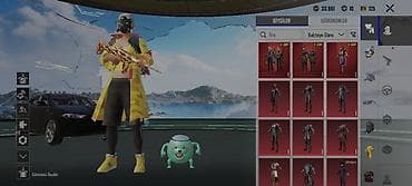 Şəxsi əşyalar: PUBG Mobile oyun hesabı – geniş kosmetik kolleksiya - Səviyyə: 57 - — 2