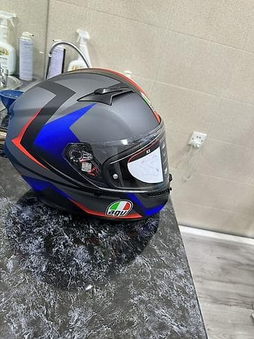 full face: AGV K3 integral moto dəbilqə - Model: AGV K3 - Korpus: yüksək — 5
