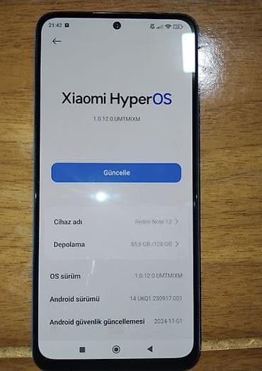 Redmi Note 12, 128 GB, rəng - Mavi