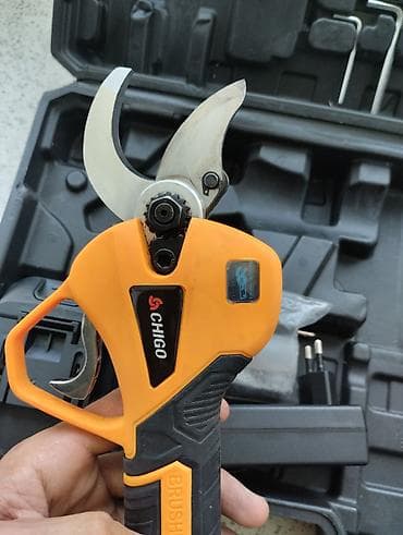 tulpan gulu: CHIGO akkumulyatorlu elektrik bağ qayçıları – fırçasız (brushless) — 2