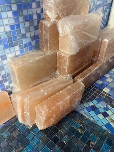 Peyk antenalarının quraşdırılması: Himalay duz kərpici – dekorativ və funksional təbii duz blokları — 5