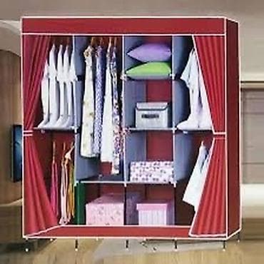 Parça örtüklü modular paltar dolabı - Ölçü: 168 x 45 x 172 sm (qutuda