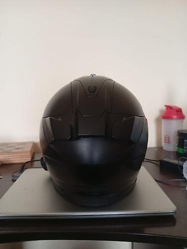 motor 80cc: Shark kaska - Tam üzlüq (full-face) dizayn: geniş, tündləşdirilmiş — 3