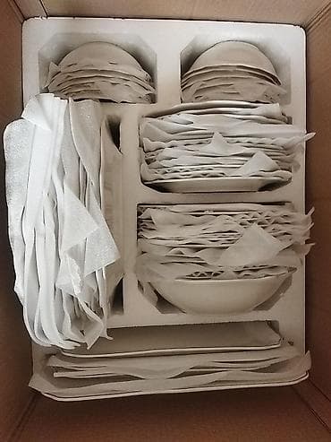 madonna servisler: Nahar dəsti, rəng - Ağ, Farfor, 12 nəfərlik, Türkiyə — 3