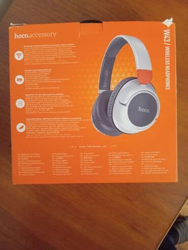 Yeni Simsiz (Bluetooth) Qulaqcıqlar, Hoco, rəng - Ağ