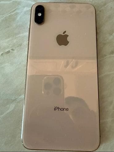 iphone xs kredit: IPhone Xs, 64 GB, Qızılı, Face ID — 1