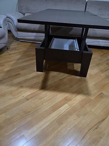 Jurnal masası, İşlənmiş, Transformer, Taxta, Dördbucaq masa — 4