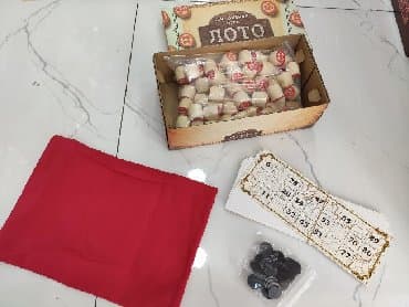 loto kartlari: Loto. Materialı taxtadır. Metrolara və şəhərdaxili çatdırılma var — 2