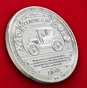 Məhsul: “Classic Car” kolleksiya xatirə sikkələri (5 ədəd dəst) — 2