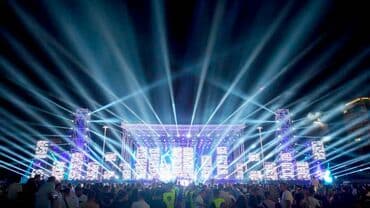 rengli isiq: Beam 380 Moving Head Light – Super Güclü Səhnə İşığı 🔹 ✔️ 380W YODN — 5