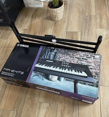 🎹 Yamaha PSR-E473 Yamaha PSR-E473 sintezatoru ideal vəziyyətdədir