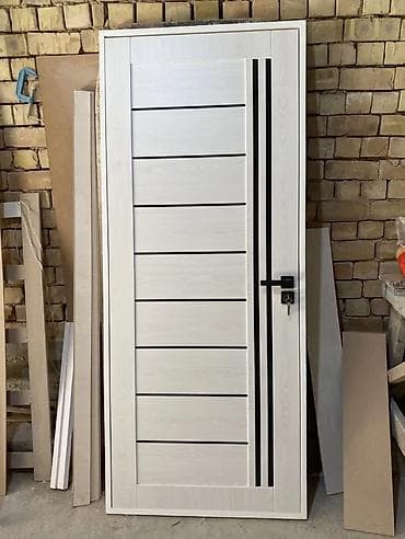 Yeni Otaq qapısı 90x205 sm Zamok ilə, Zəmanətli, Ödənişli quraşdırma, Pulsuz çatdırılma