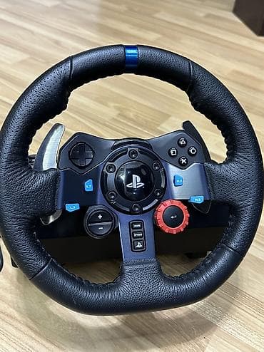 Logitech G29 1 ay istifadə olunub qutda qalıb neçə aydı, işlək — 4