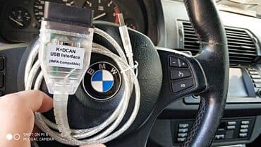 Bmw üçün diaqnostika cihazi. K+DCAN Original Cip FT232RL Tezedir