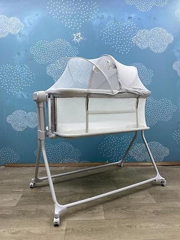 ucuz manej: 👶💙 **CoolBaby Sensor Hərəkətli Elektron Beşik – Ağıllı Texnologiya — 8