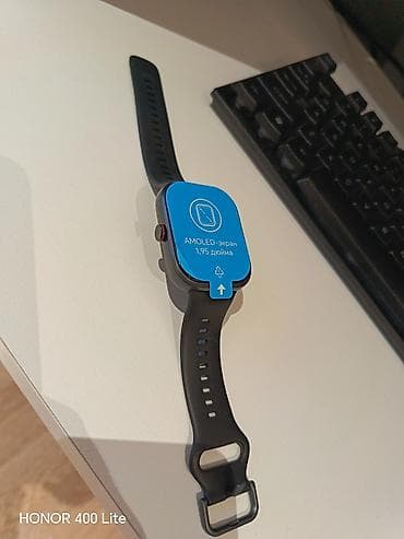 bluetooth mikrofon karaoke: Yeni, Smart saat, Honor, Suya davamlı, rəng - Qara — 2