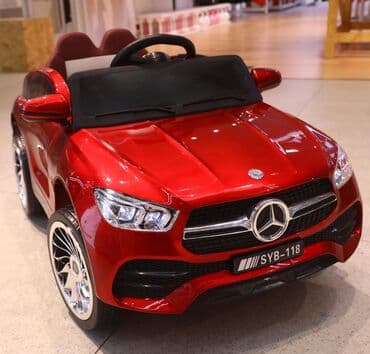 maşınlar uşaq üçün: Elektrikli uşaq avtomobili Mercedes Benz syb-118 Rezin Təkərlər — 2