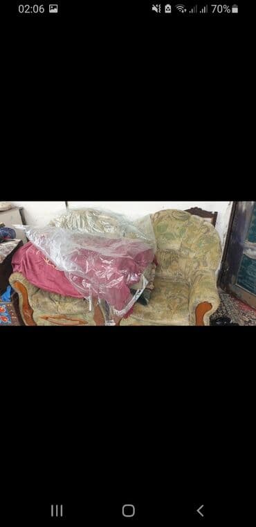 бескаркасный диван кровать: Tecili salam 1 eded divan normal veziyetde 6 kreslo 1ri 20m ayri — 3