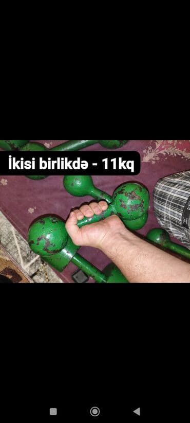 Maskalar, eynəklər: Dəmir Qantellər, Çəki: 53 kq, İşlənmiş — 2