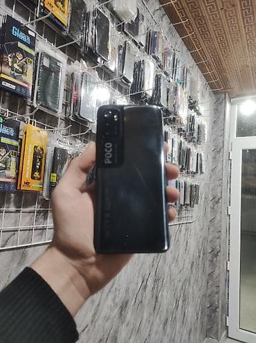 resmi note 12: Poco M3, 128 GB, rəng - Qara, Barmaq izi — 2
