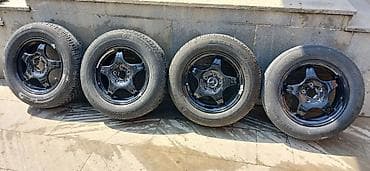 b r13 var type 0: 4 ədəd diski tekerle birliyde 225.60.16 mercedes tekeri 3 ededi teze — 1