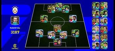 hileli oyunlar: Bu, futbol video oyununda komanda heyətinin təşkili ekranıdır — 1