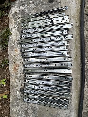 sopa: Mebel çekmecələri üçün teleskopik bələdçi relslər (cütlərlə). - — 2