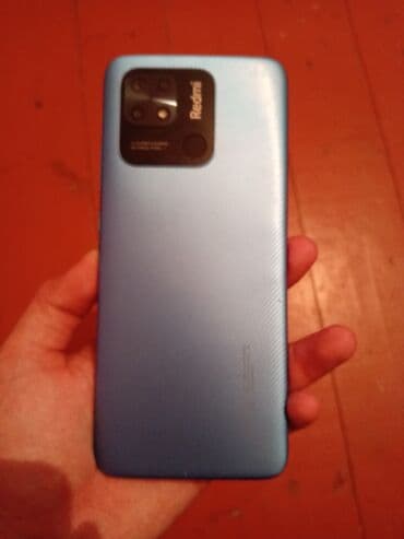 телефон fly iq4514 evo tech 4: Redmi 10C, 128 GB, rəng - Göy, Barmaq izi — 1