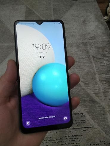 samsung garnd 2: Samsung Galaxy A02, 32 GB, rəng - Mavi, İki sim kartlı — 2