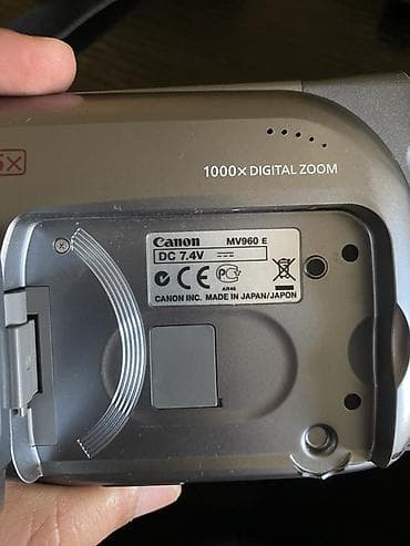mini printer: Canon MV960 MiniDV rəqəmsal videokamera + original Canon çantası və — 9
