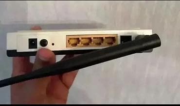 adsl tp link modem: TP-Link simsiz Wi‑Fi router Xüsusiyyətlər: - 2.4 GHz Wi‑Fi dəstəyi — 2